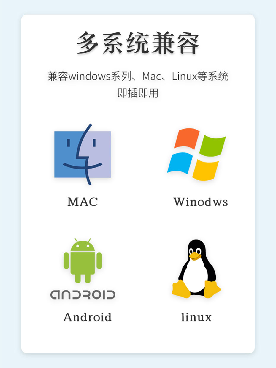 HDMI采集卡/USB视频采集卡HUC03兼容多种主流操作系统