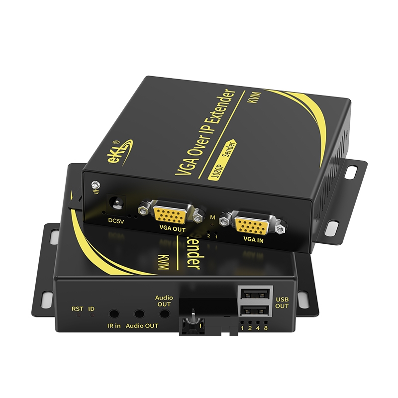 20千米VGA KVM音视频光端机VFKU200【新】